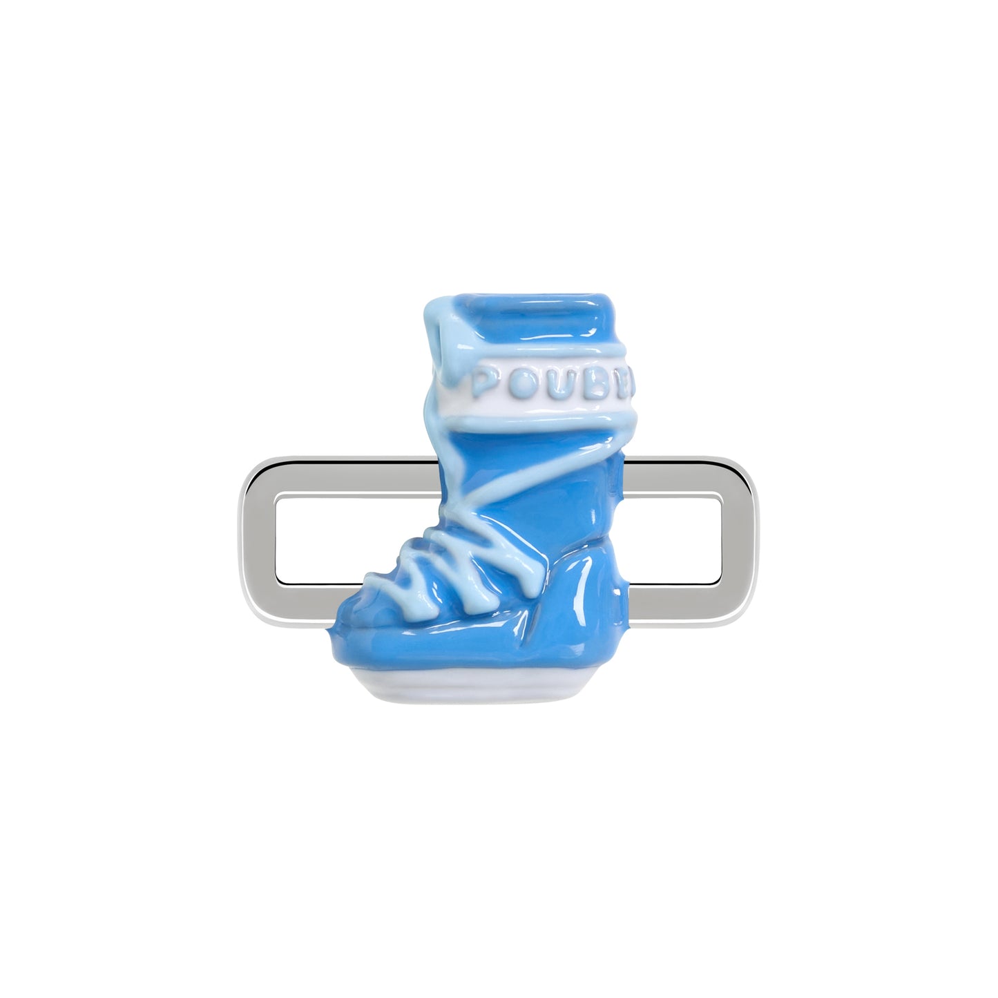 Blue Snow Boot Charm