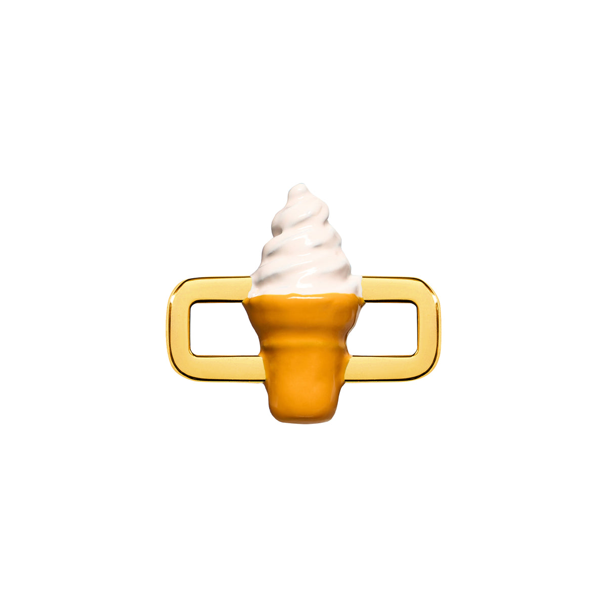 Ice Cream Charm (Gold)