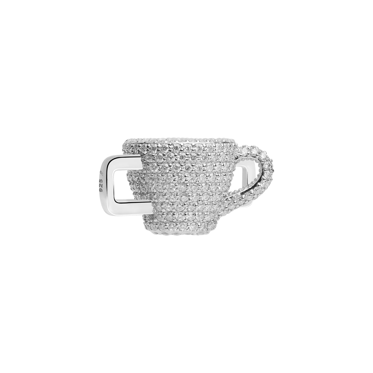 Espresso Stoneset Charm