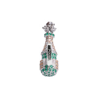 Champagne Stoneset Charm