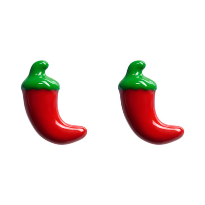 Chilli Pepper Stud Earrings