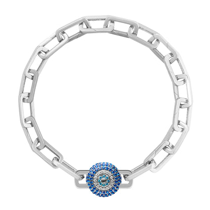 Evil Eye Stoneset Charm