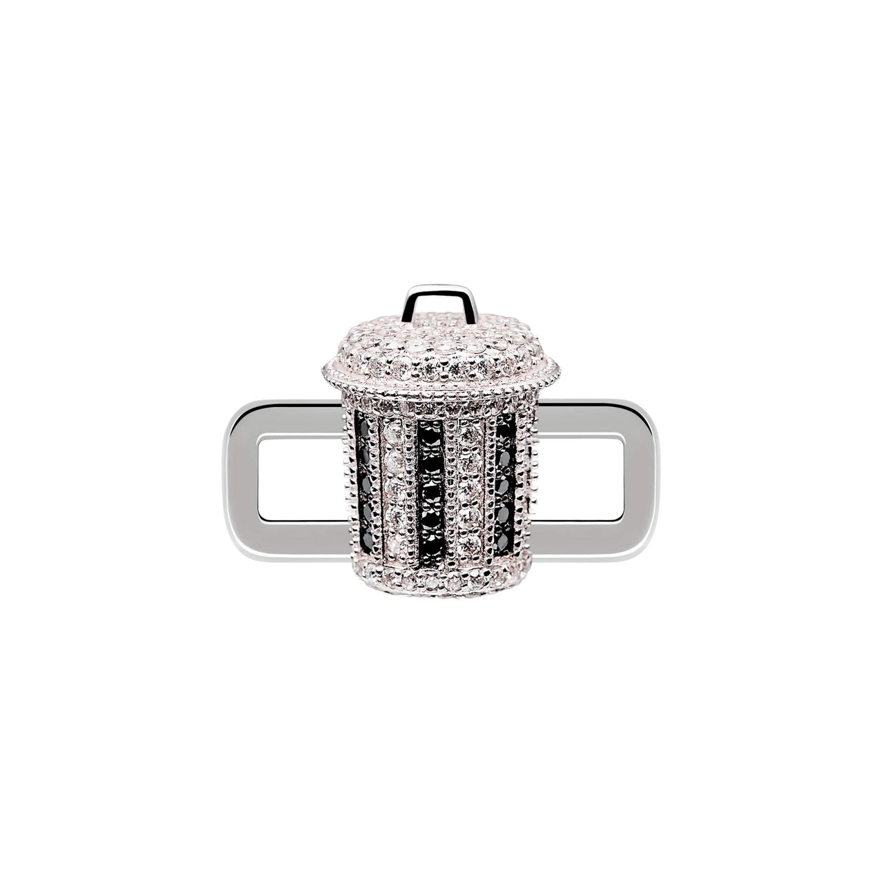 Poubelle Stoneset Charm