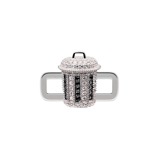 Poubelle Stoneset Charm