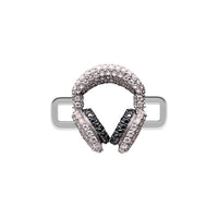 Headphones Stoneset Charm