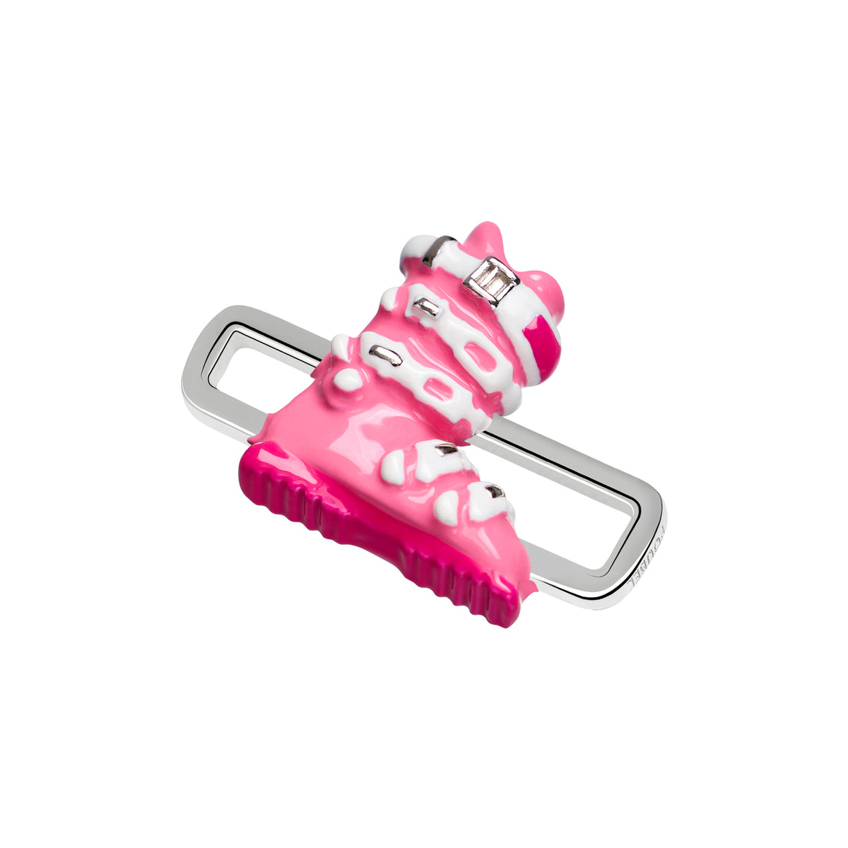 Pink Ski Boot Charm