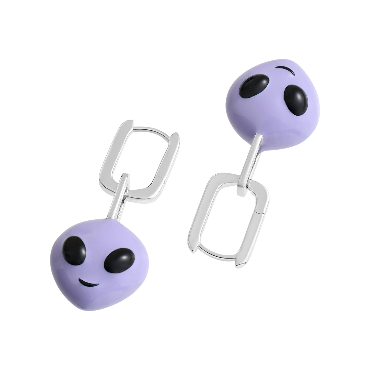 Alien Pendant Earrings