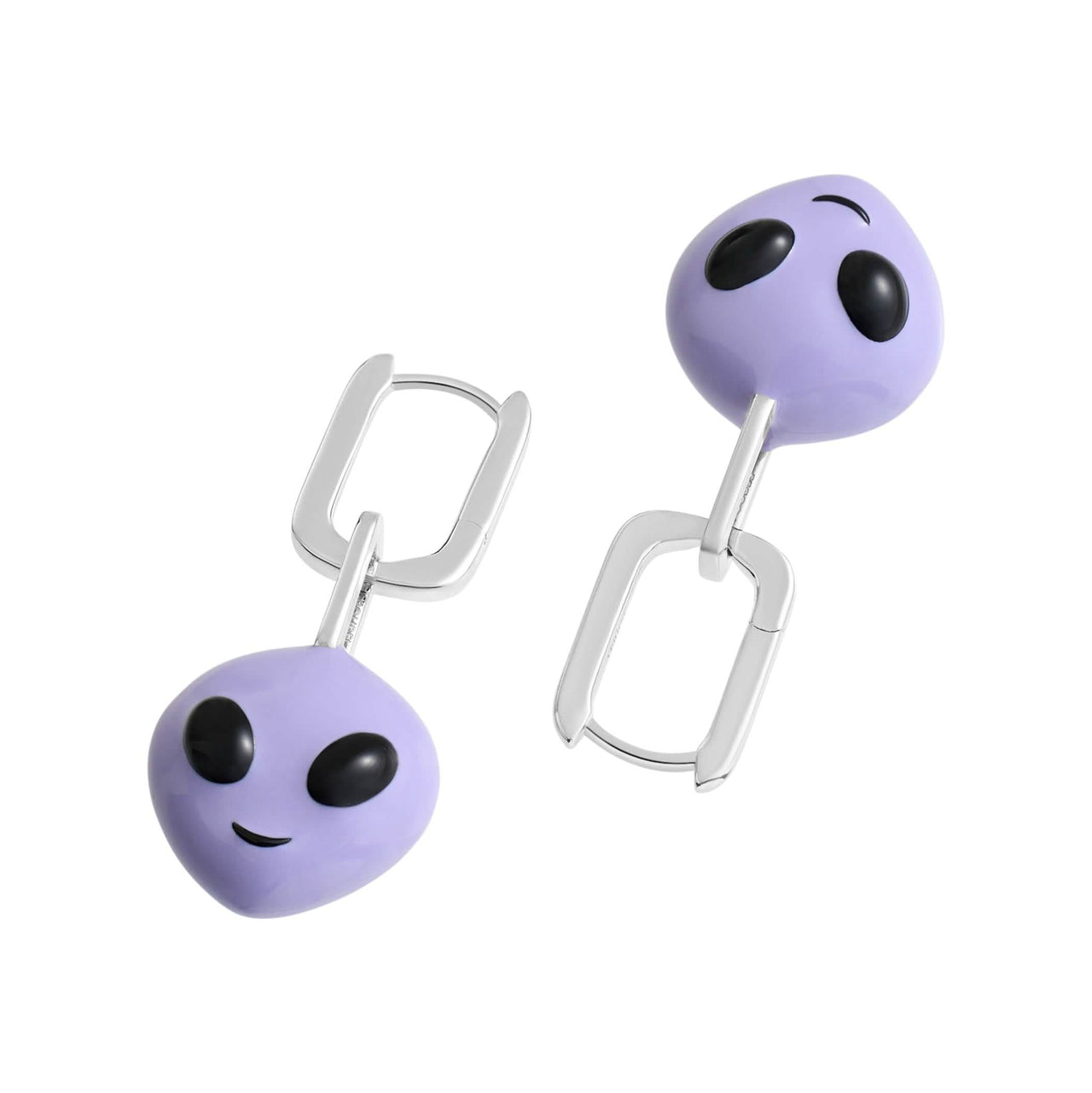 Alien Pendant Earrings