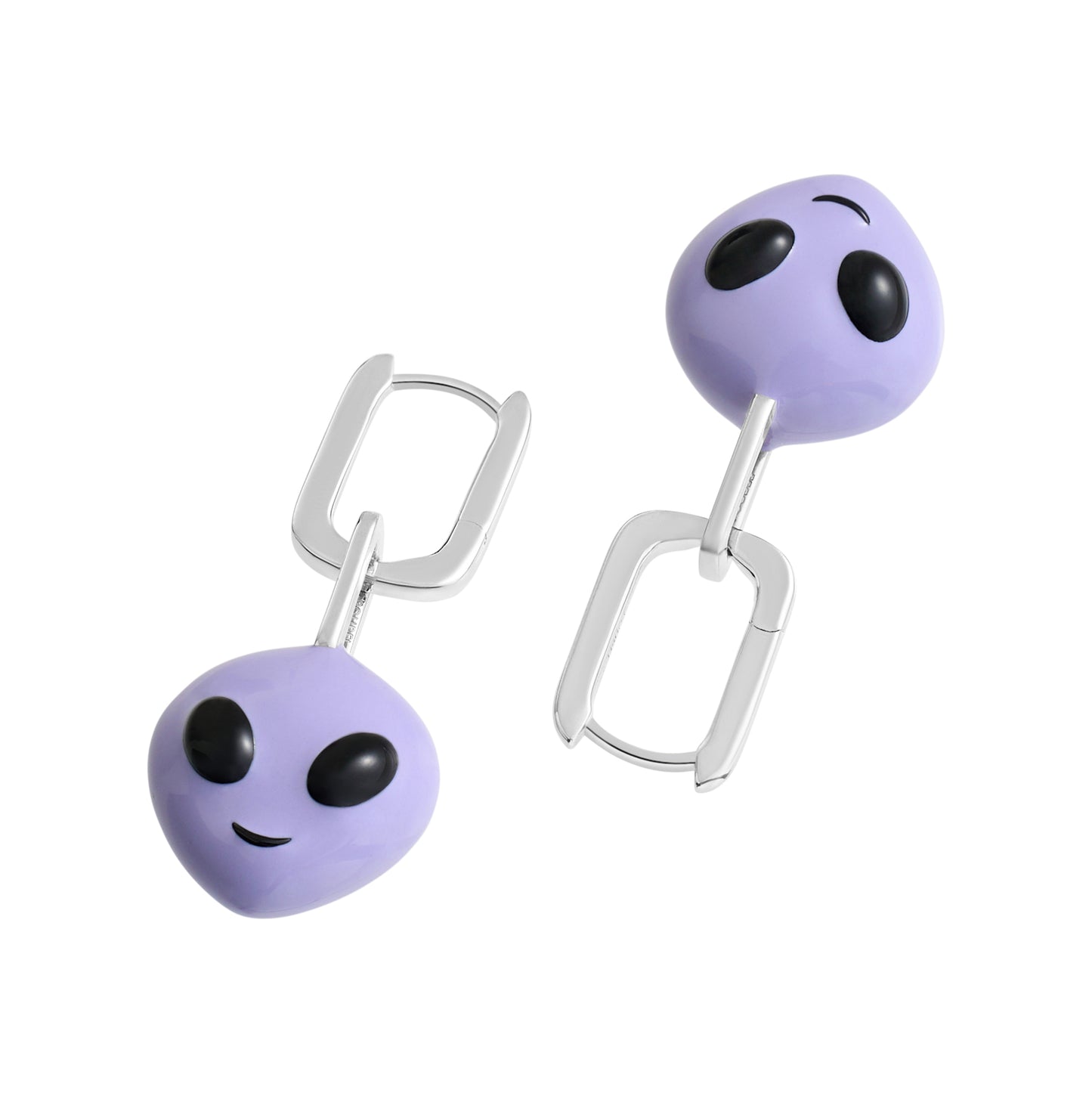 Alien Pendant Earrings