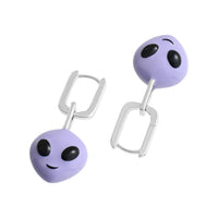 Alien Pendant Earrings
