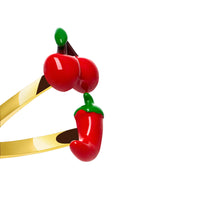 Cherry & Chilli Wrap Ring (Gold)