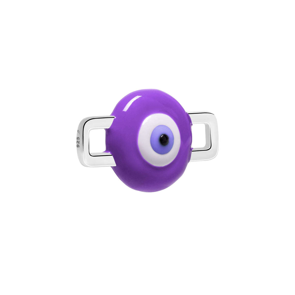 Purple Evil Eye Charm