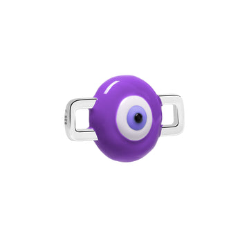 Purple Evil Eye Charm