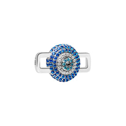 Evil Eye Stoneset Charm