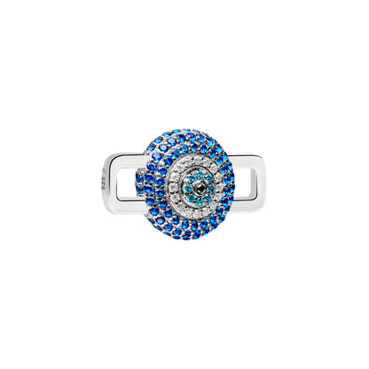 Evil Eye Stoneset Charm