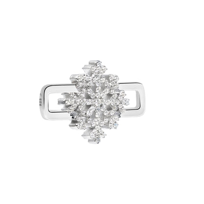 Snowflake Stoneset Charm