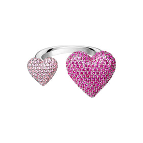 Love Stoneset Spacer Ring