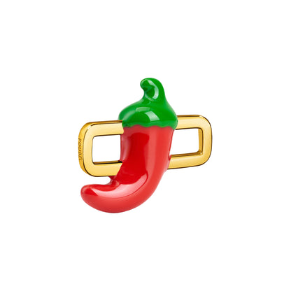 Chilli Pepper Charm (Gold)