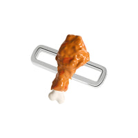 Chicken Drumstick Charm