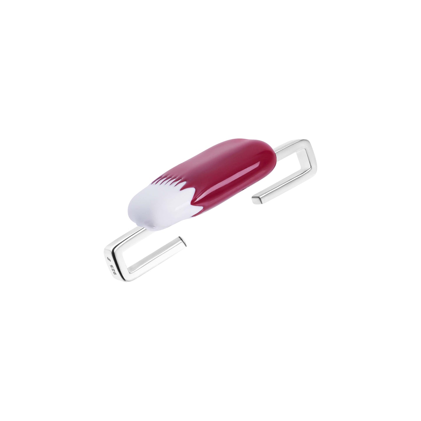 Qatar Flag Whoop Charm