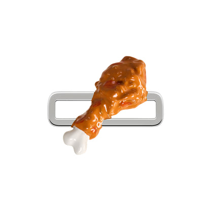 Chicken Drumstick Charm