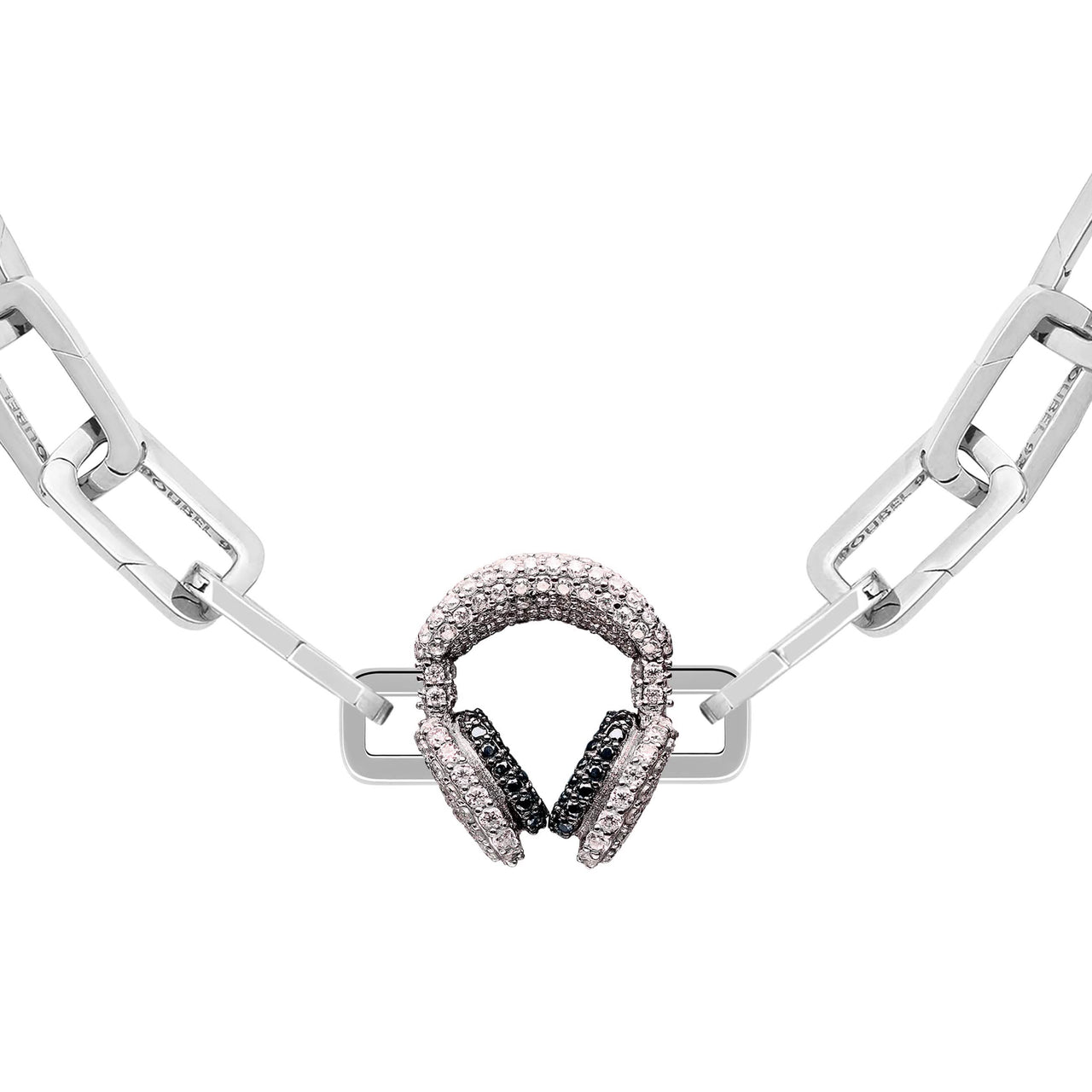 Headphones Stoneset Charm
