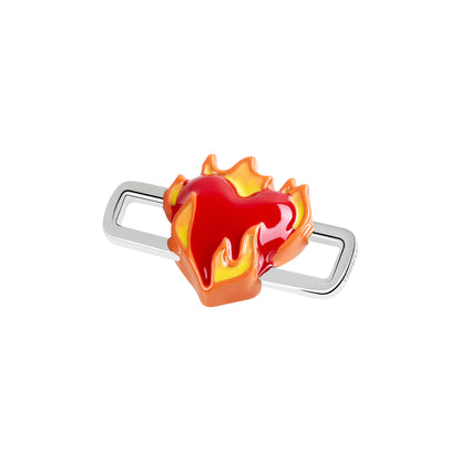 Heart-On-Fire Charm