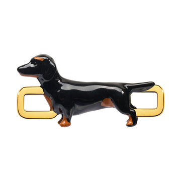 Dachshund Charm (Gold)