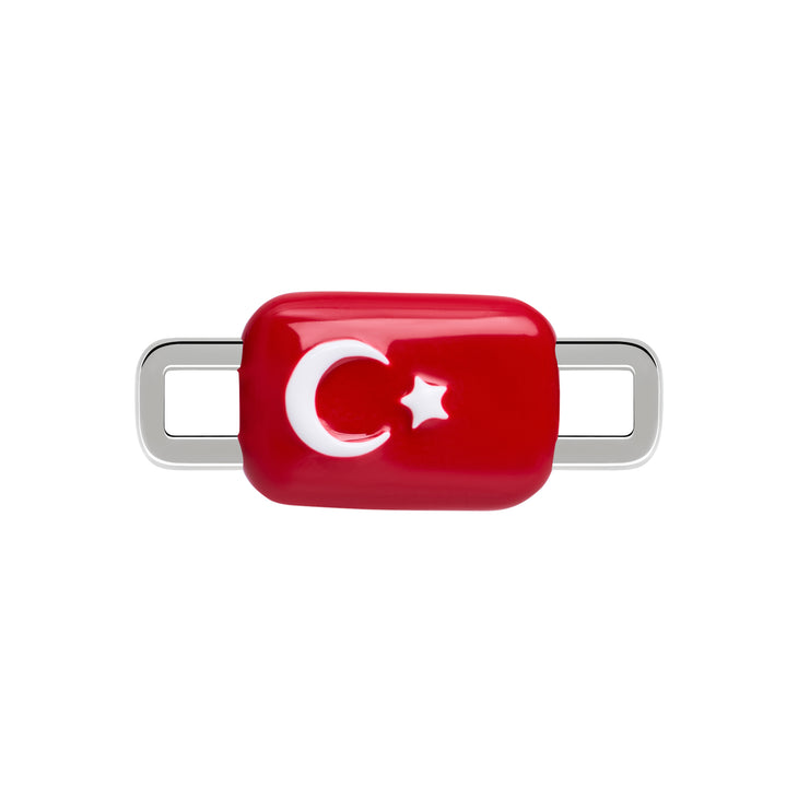 Türkiye Flag Charm