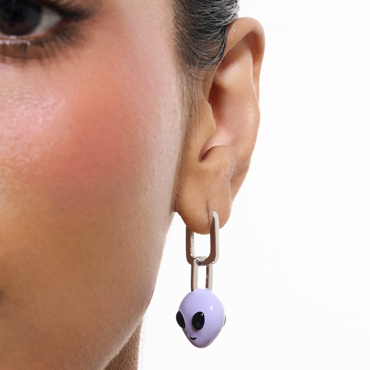 Alien Pendant Earrings