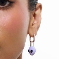Alien Pendant Earrings