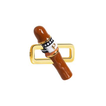 Cigar Charm (Gold)