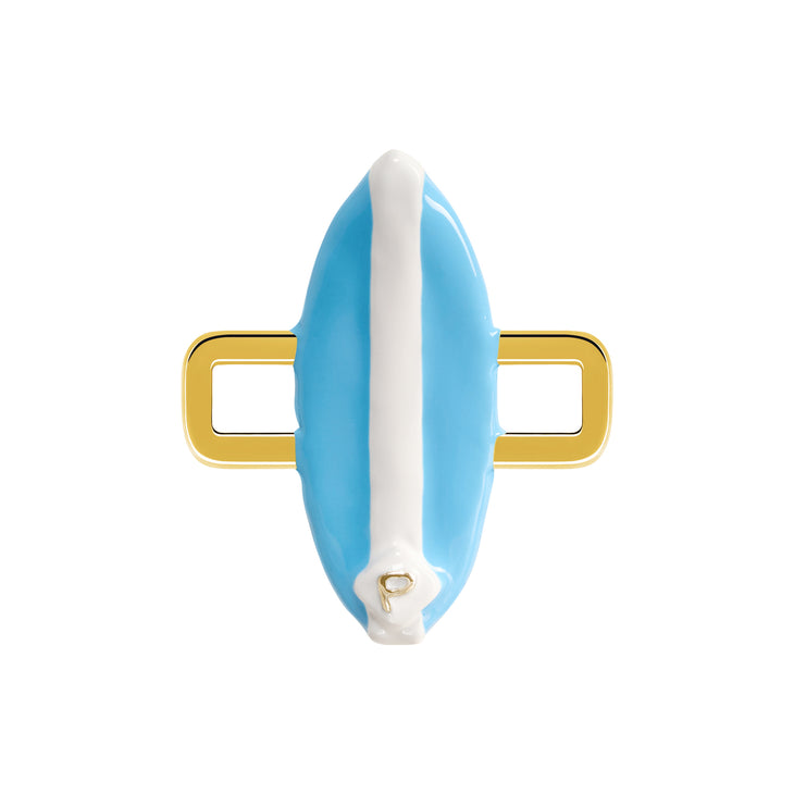 Surfboard Charm (Gold)