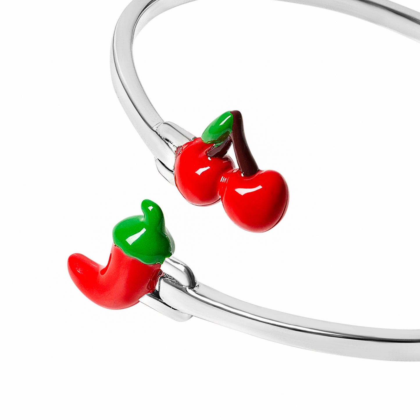 Cherry & Chilli Pepper Bangle
