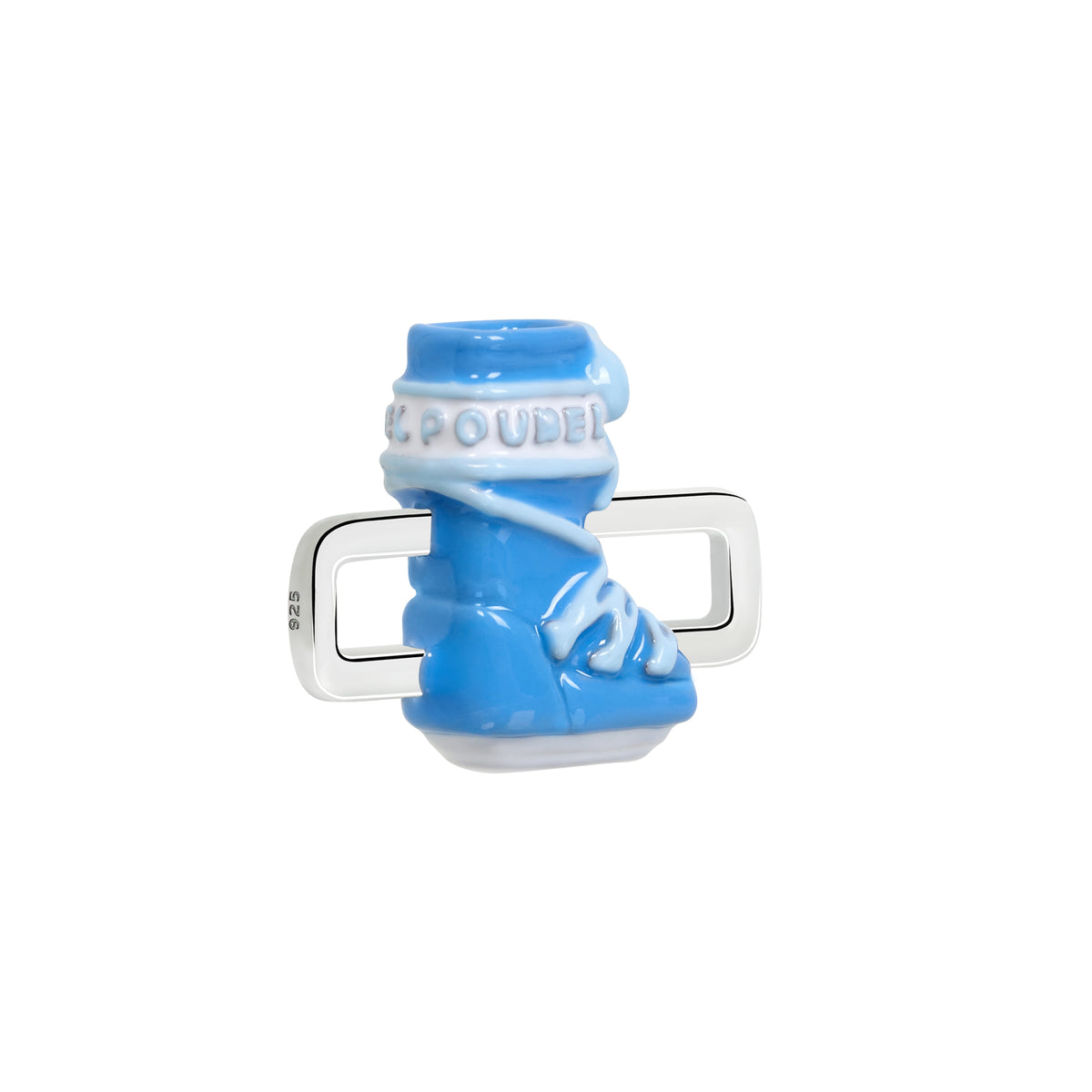 Snowboot Charm (Blue)