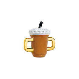 Iced Coffee Charm (Gold)