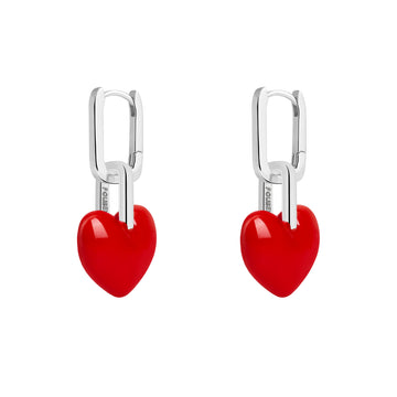 Love Pendant Earrings