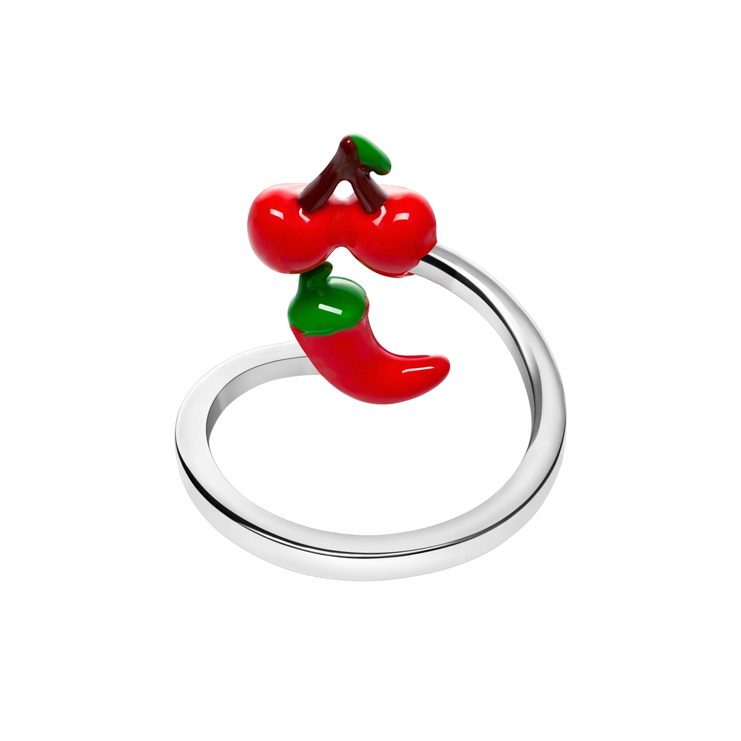 Cherry & Chilli Wrap Ring