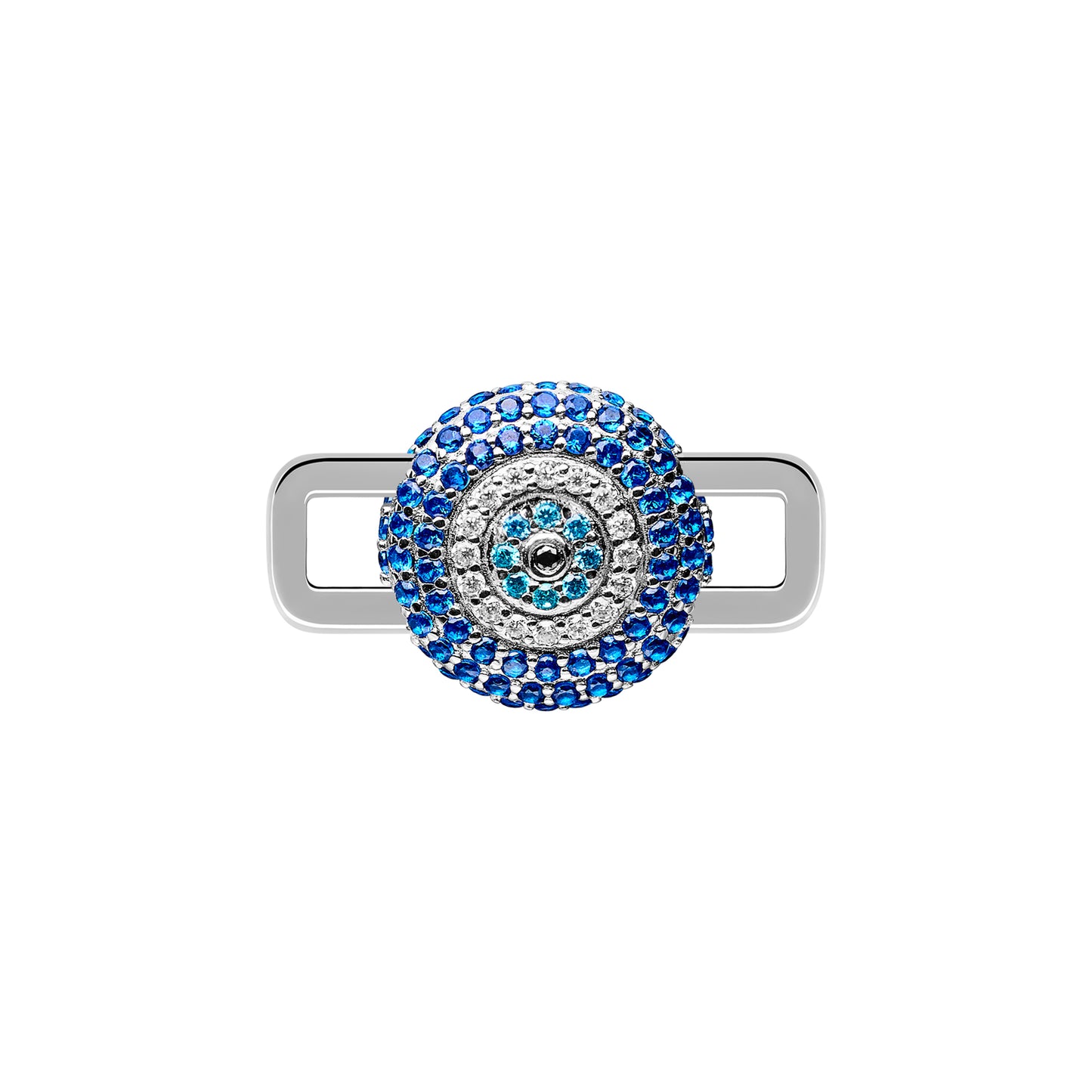 Evil Eye Stoneset Charm