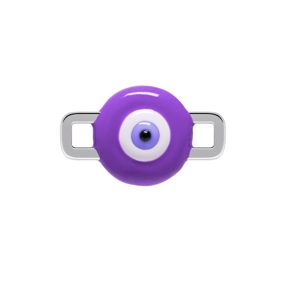 Purple Evil Eye Charm
