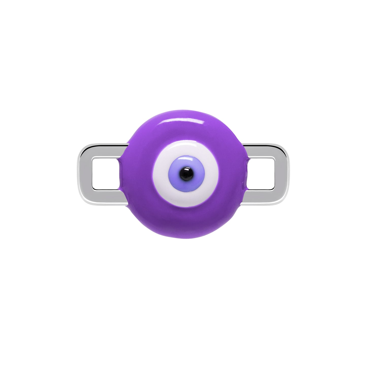 Purple Evil Eye Charm