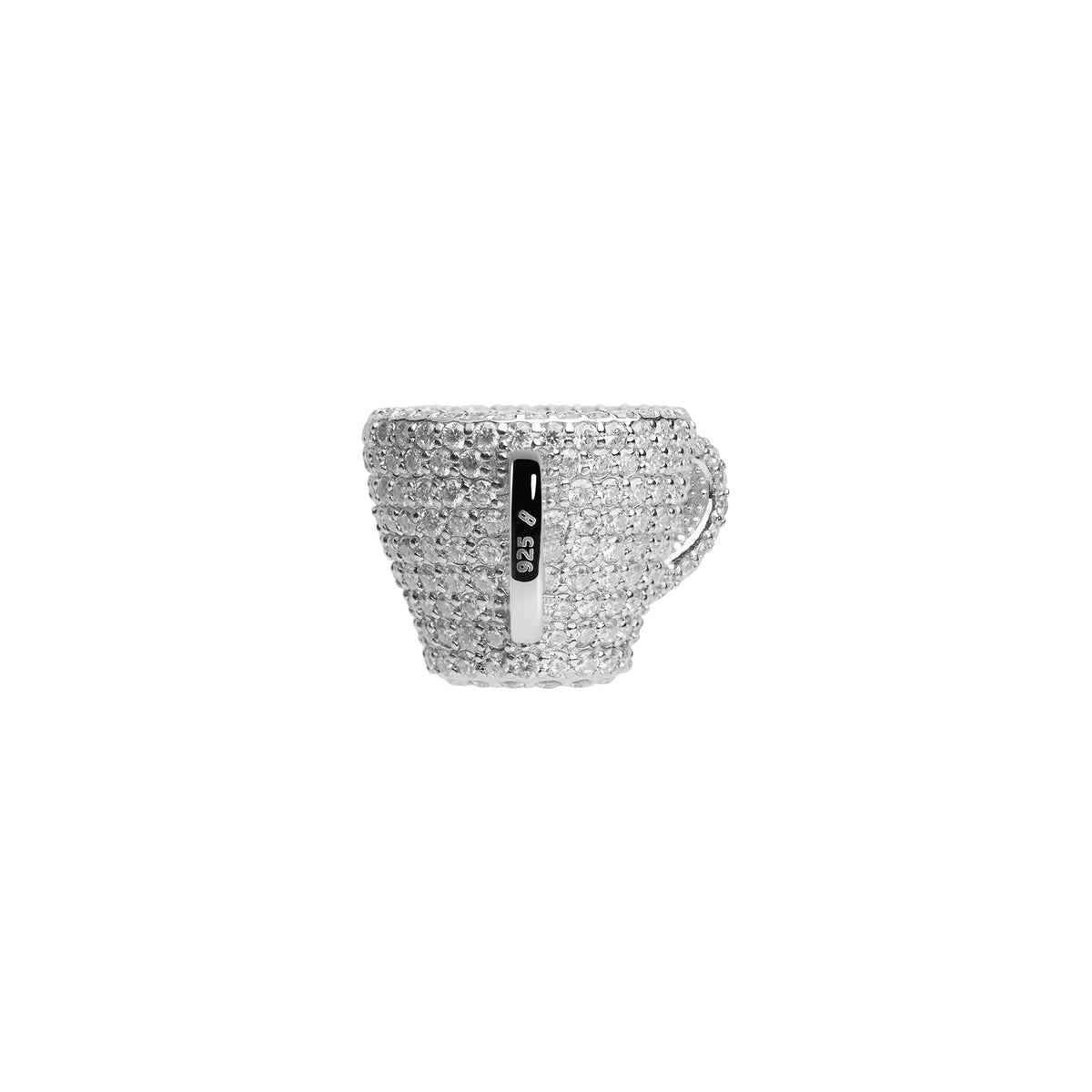 Espresso Stoneset Charm
