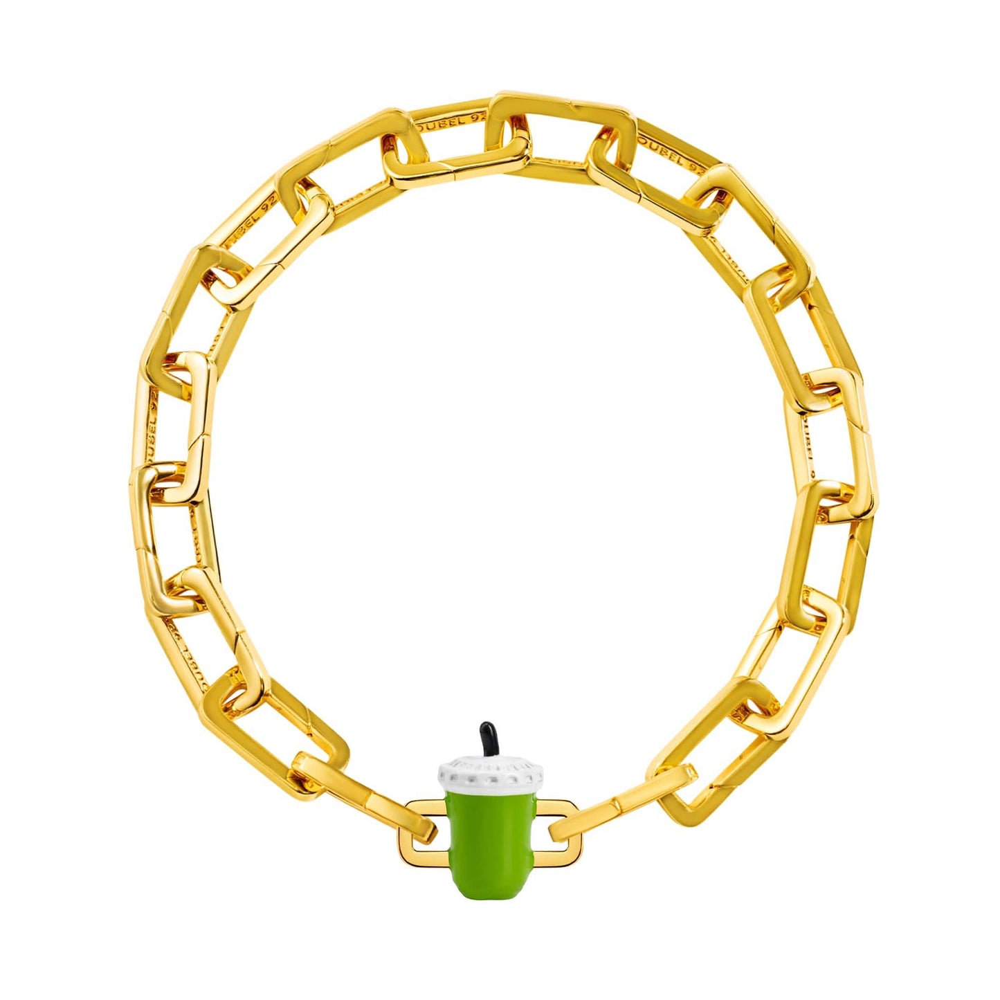 Iced Matcha Charm (Gold)