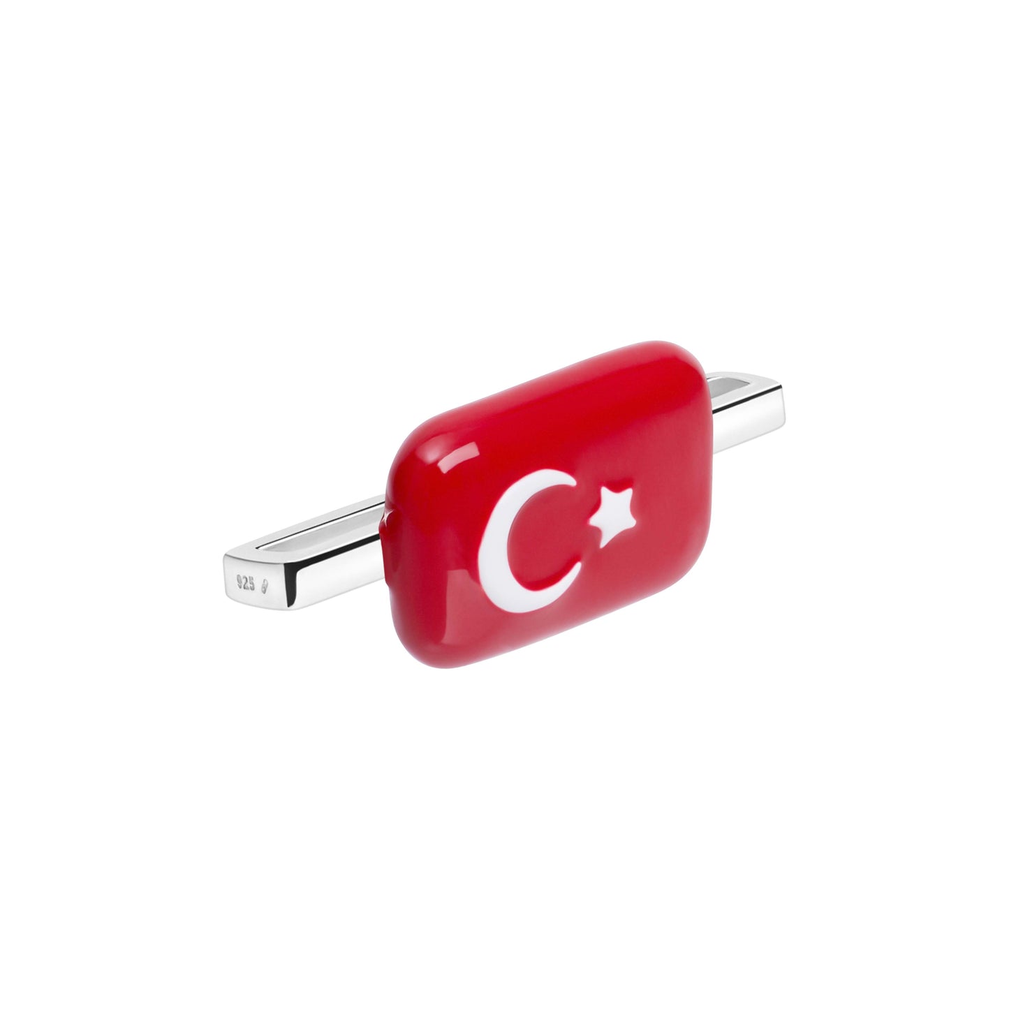 Türkiye Flag Whoop Charm