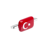 Türkiye Flag Whoop Charm