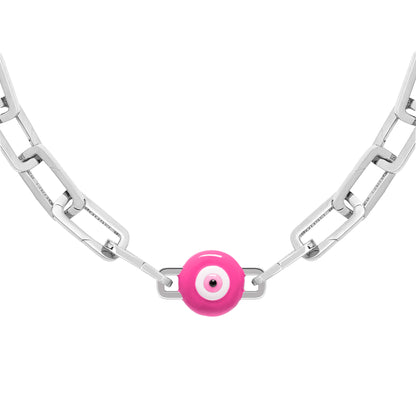 Pink Evil Eye Charm