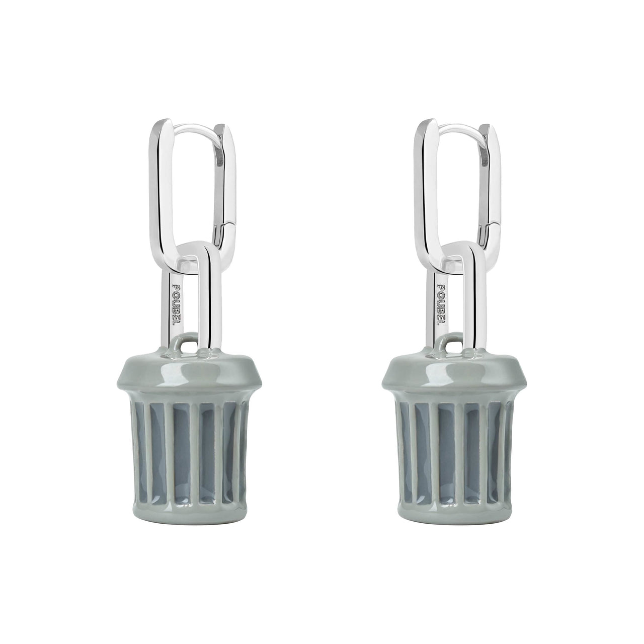 Poubelle Pendant Earrings