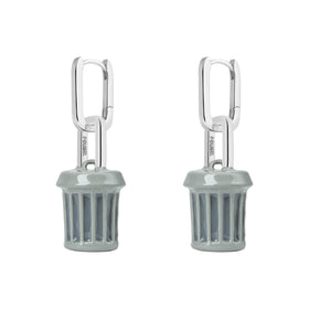 Poubelle Pendant Earrings