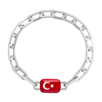 Türkiye Flag Charm