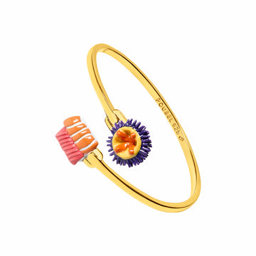 Sea Urchin & Sushi Bangle (Gold)